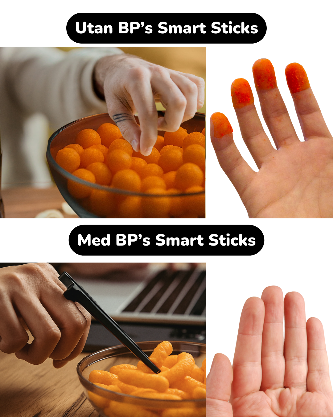 BP's Smart sticks – Jobba & Spela utan avbrott och kladd