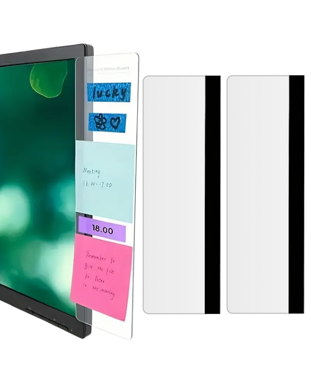 Monitor memo board – Smartare organisering till skrivbordet