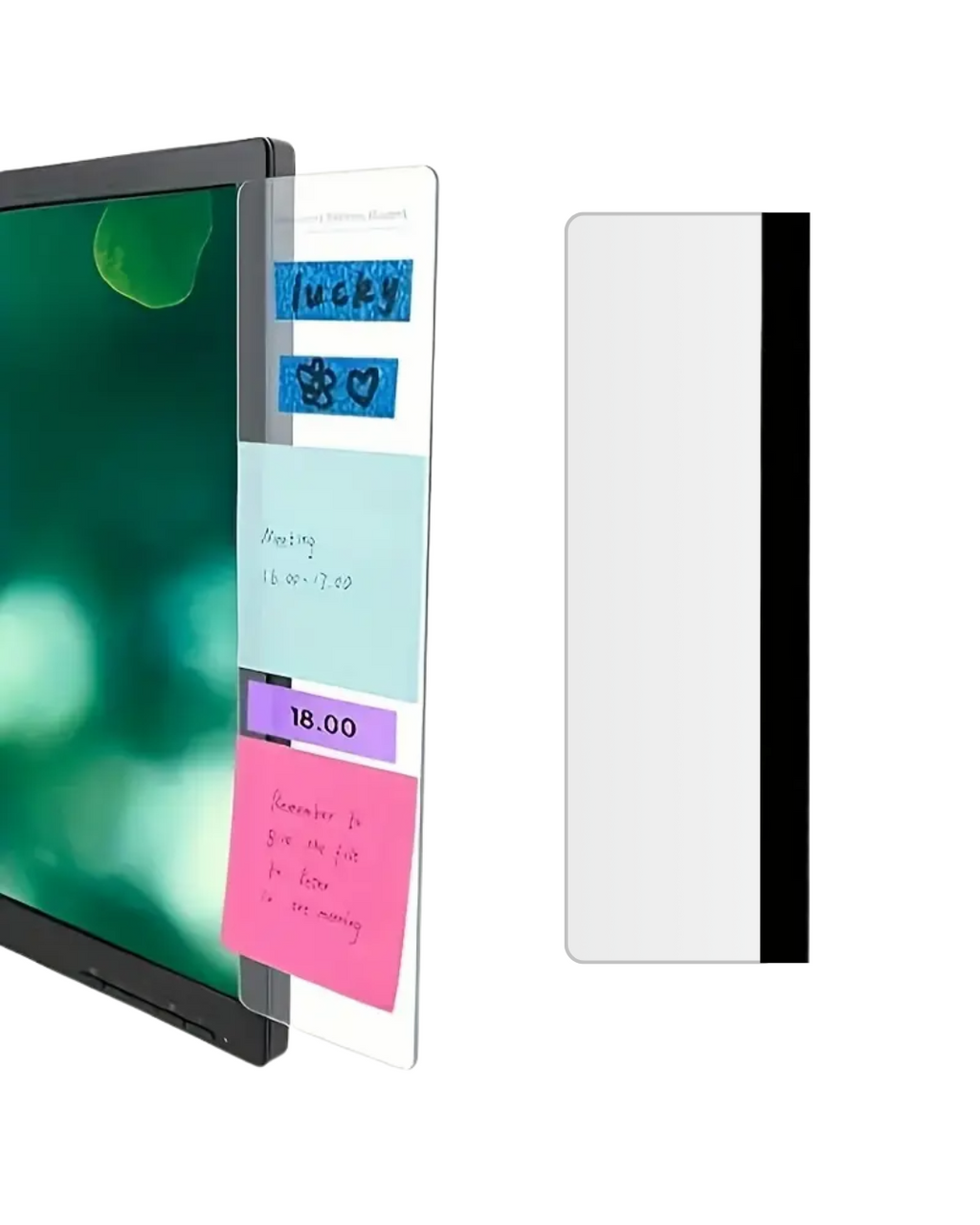 Monitor memo board – Smartare organisering till skrivbordet