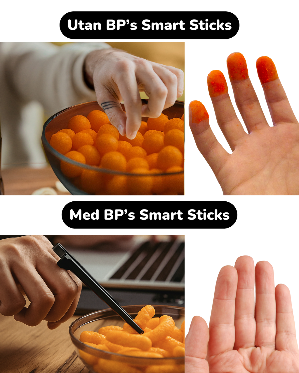 BP's Smart sticks – Jobba & Spela utan avbrott och kladd